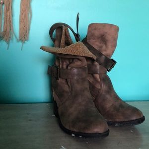 Stylish brown boots